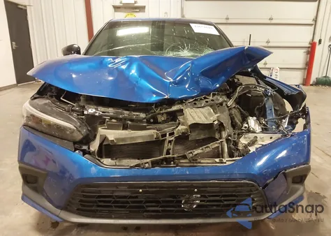 2023 Honda Civic Sport из США, поврежденный, VIN 2HGFE2F58PH562407